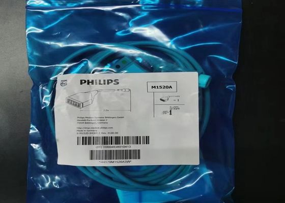 PHILIP M1520A câble de tronc d'ECG AAMI 989803103941 avec une longueur de 2M