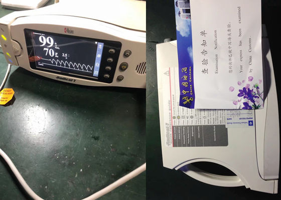 Masimo Radical 7 utilise des oxymètres de pouls pour les soins à domicile à l' hôpital