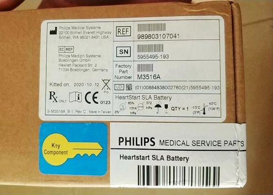 Batterie à acide de plomb 989803107041 Pour PHILIP M3516A Heartstart XL