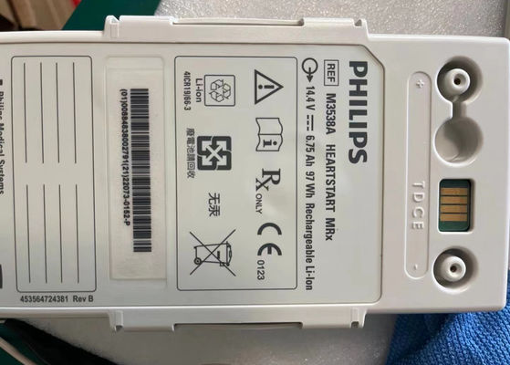 M3538A Piles pour équipement médical pour le défibrillateur Philip HeartStart MRx