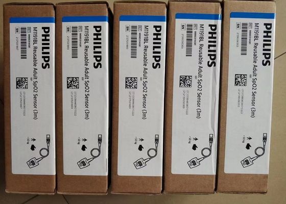3m de longueur Accessoires de moniteur de patient Sensor Spo2 adulte M1191BL réutilisable