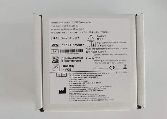 MS3-31527B EDAN Moniteur fœtal Transducteur Toco étanche 02 01 31527-15