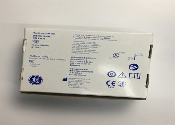 3 pièces dans une boîte TruSignal SpO2 Sensor de peau sensible 9 broches / réutilisable