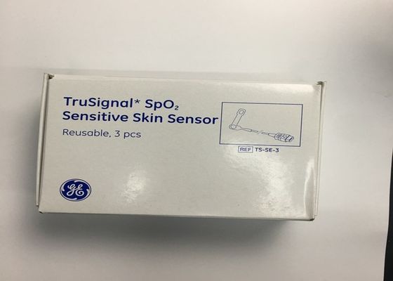 3 pièces dans une boîte TruSignal SpO2 Sensor de peau sensible 9 broches / réutilisable