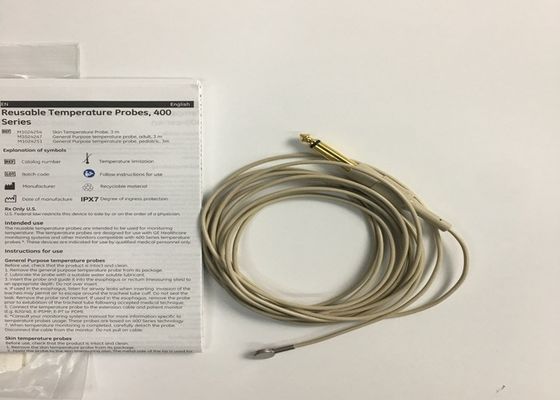 IPX7 Consommables pour appareils médicaux, sonde de température réutilisable GE 3M 10ft