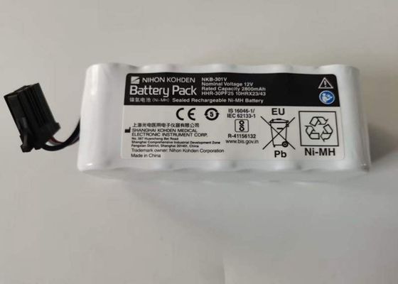 Une batterie de 2800 mAh rechargeable Ni Mh, 12v Nkb 301v Nihon Kohden