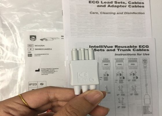 M1626A Cable à plomb électrocardiographe réutilisable pour les hôpitaux