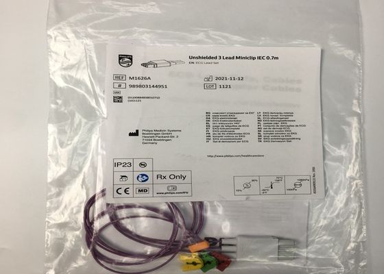 M1626A Cable à plomb électrocardiographe réutilisable pour les hôpitaux