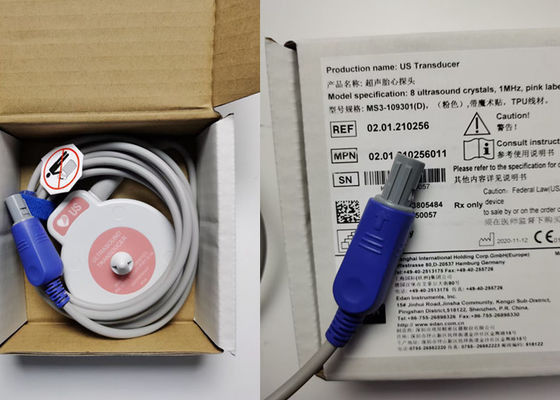 EDAN F6 Moniteur fœtal Transducteur MS3-109301 Double fente 4 broches étanche IPX8
