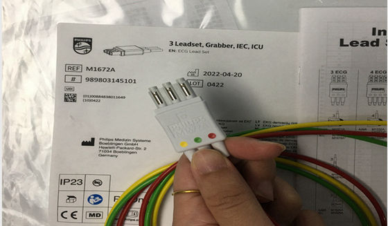Pièces de rechange TPU ECG câbles, ensemble de plomb ECG 989803145101