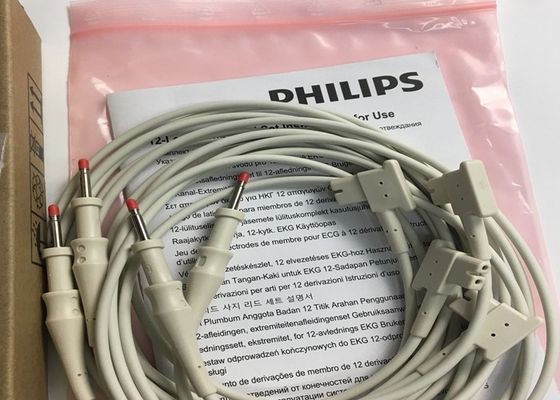 PHLIP ECG pièces de rechange, AMMI IEC 12 Plomb ECG extrémité plomb 1.4M 989803151731