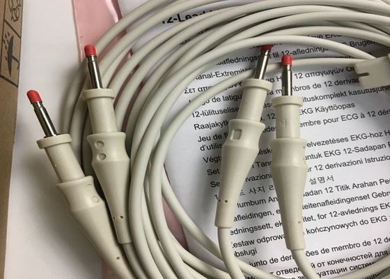 PHLIP ECG pièces de rechange, AMMI IEC 12 Plomb ECG extrémité plomb 1.4M 989803151731