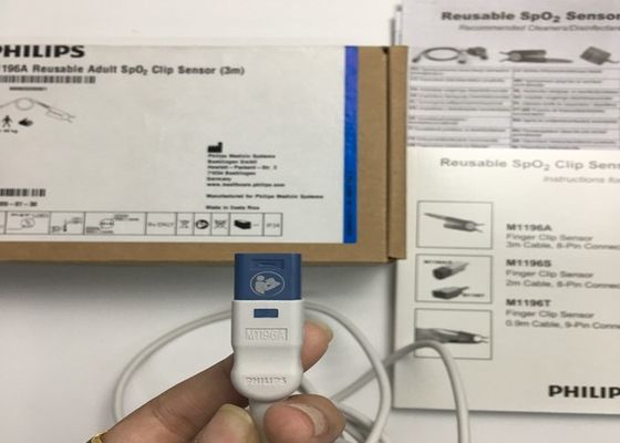 Phlip M1196A ECG pièces de rechange, capteur de pinceau 3M avec 8 connecteur PIN