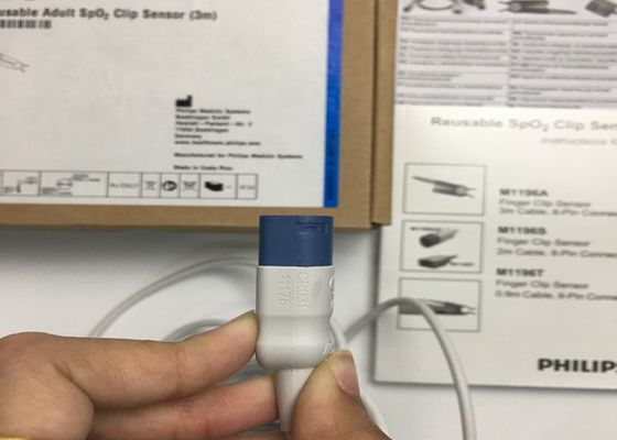 Phlip M1196A ECG pièces de rechange, capteur de pinceau 3M avec 8 connecteur PIN