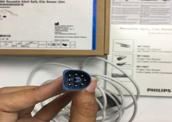 Phlip M1196A ECG pièces de rechange, capteur de pinceau 3M avec 8 connecteur PIN