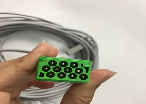 3 Cable de tronc d'ECG à plomb 2106309-002 avec câble de plomb de prise intégré 12FT