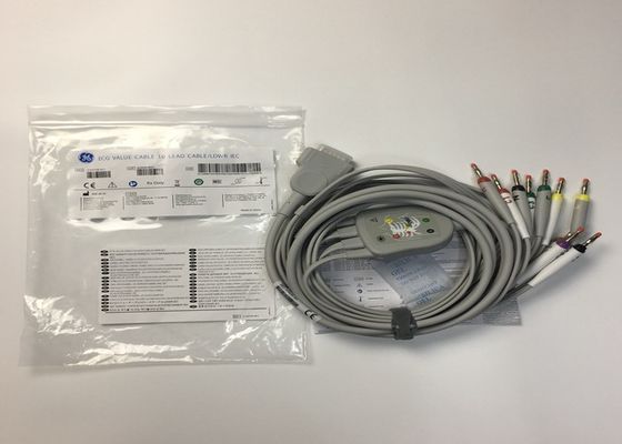 10 Pièces de remplacement ECG en plomb Cable GE2104726-001 Norme UE