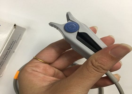 Pièces détachées réutilisables pour équipement médical, capteur de doigt Trusignal Spo2 en forme ronde 1M
