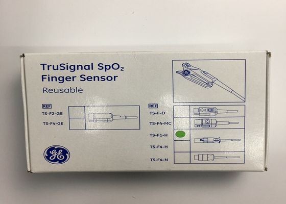 Pièces détachées réutilisables pour équipement médical, capteur de doigt Trusignal Spo2 en forme ronde 1M