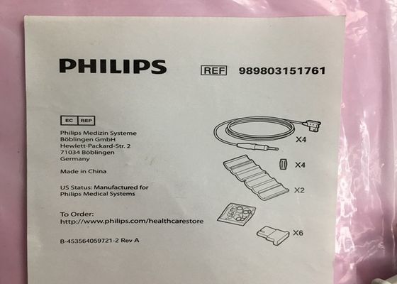 989803151761 Consommables pour appareils médicaux 4 conduits pour moniteur de patient TC50 Phlip