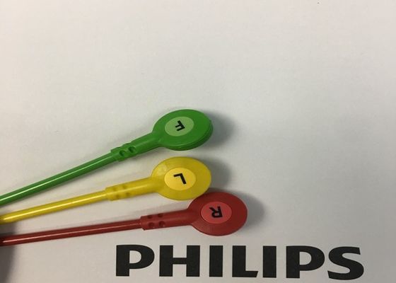 M1674A Ensemble de câbles ECG à plomb 3 IEC ICU à plomb 1M pour équipement médical
