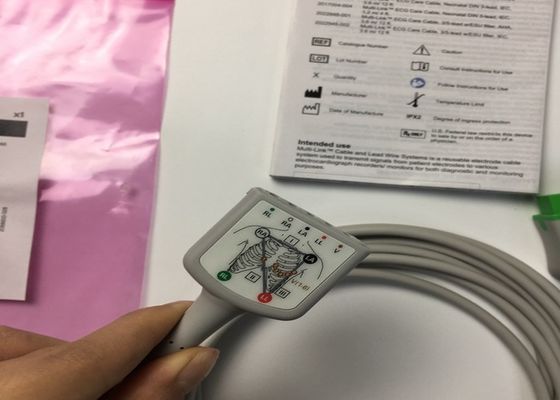 GE Adultes Multi-Link ECG câble de plomb 3 plomb 5 plomb 3.6M 12ft 2017003-001