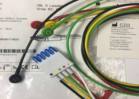 M1645A IntelliVue équipement médical pièces détachées câbles 5 Leadset