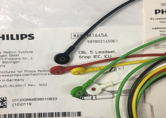 M1645A IntelliVue équipement médical pièces détachées câbles 5 Leadset