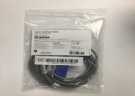 Interface SpO2 équipement médical pièces détachées câble 3M 10ft 2021406-001