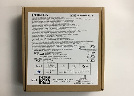 0.75M Consommables pour appareils médicaux 12 ensemble de plomb 989803151671 Pour Phlip TC30 d'origine