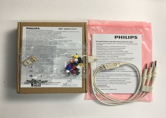 0.75M Consommables pour appareils médicaux 12 ensemble de plomb 989803151671 Pour Phlip TC30 d'origine