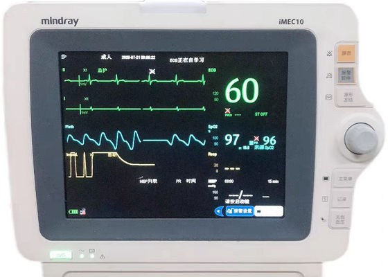 Moniteur de patient Mindray IMEC 10 de seconde main pour clinique hospitalière