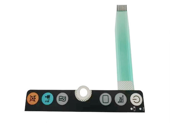 Plastique moniteur de patient accessoires pièces de rechange Film clavier pour Philip SureSigns VM6