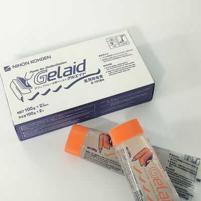 Nihon Kohden Japon Défibrillateur photoélectrique Paste médicale conductrice 100G Deux boîtes Z-101