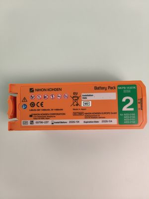 Une batterie de défibrillateur AED Alid non rechargeable