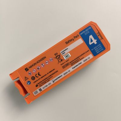 Une batterie de défibrillateur AED orange AED-2100aed-2150aed-215aed-2152 Nkpb-28271k X217A