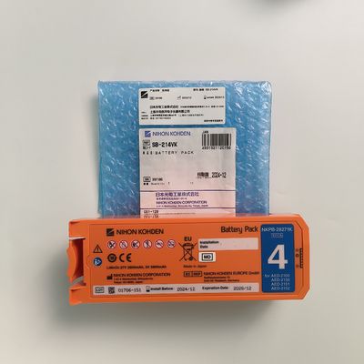 Une batterie de défibrillateur AED orange AED-2100aed-2150aed-215aed-2152 Nkpb-28271k X217A