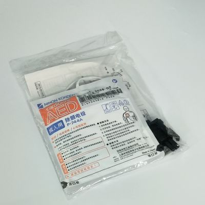 Produits de consommation pour appareils médicaux originaux AED-3100 Défibrillateur pour adultes Tablettes d'électrodes P-744a Nihon Kohden