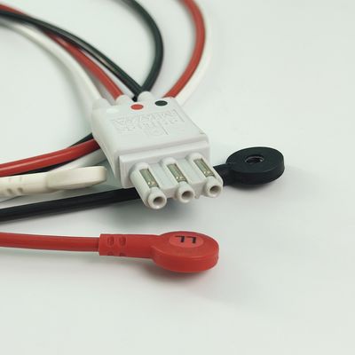 REF M1673A PHILIP Moniteur du patient CBL 3 Leadset Snap AAMI ICU PN 989803145111
