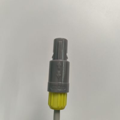 Probes d'oxygène sanguin intégrées pour les adultes avec 5 aiguilles et connecteur jaune PN 15-100-0010