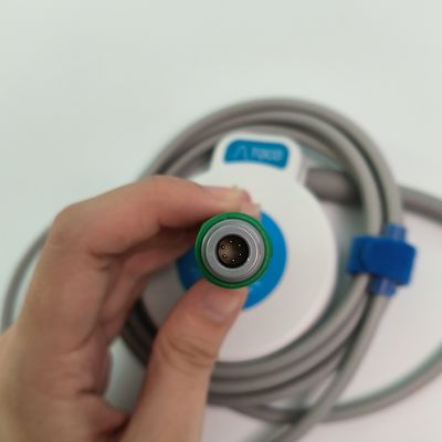Surveillance du fœtus et contraction utérine TOCO sonde à 6 broches à fente unique modèle bleu MS3-31527