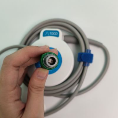 Surveillance du fœtus et contraction utérine TOCO sonde à 6 broches à fente unique modèle bleu MS3-31527