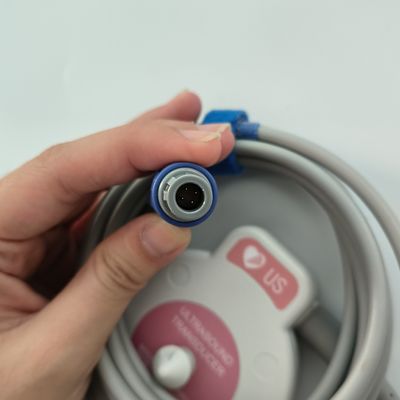 Surveillance des pneus US Transducteur pour la fréquence cardiaque fœtale F2/F3/F6 US sonde double fente 4 broches MS3-109301 (D)