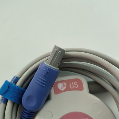 Surveillance des pneus US Transducteur pour la fréquence cardiaque fœtale F2/F3/F6 US sonde double fente 4 broches MS3-109301 (D)