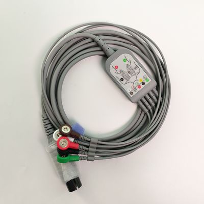 REF EC05DAS061 Moniteur fil cardiaque intégré 5 type de boucle résistante à la défibrillation au plomb