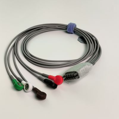 IT20 Télémétrie par électrocardiogramme fil de plomb cinq plomb American Standard Buckle Style REF EL05DASY1