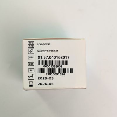 6 pièces / 1 boîte de boules de succion grises de diamètre 27 mm d'ouverture de 4,0 mm REF ECG-FQX41