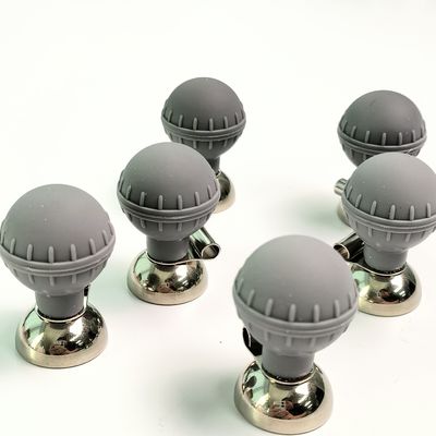 6 pièces / 1 boîte de boules de succion grises de diamètre 27 mm d'ouverture de 4,0 mm REF ECG-FQX41