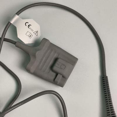 Split silicone manche à doigts doux sonde d'oxygène du sang capteur d'oxygène du sang pour adultes 1M réutilisable REF SH4