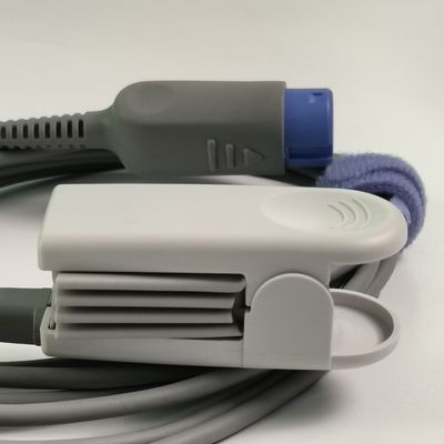 Clip à sept aiguilles intégré pour les doigts, sonde d'oxygène sanguin, capteur d'oxygène sanguin, adulte 2,5 M, réutilisable REF SH1